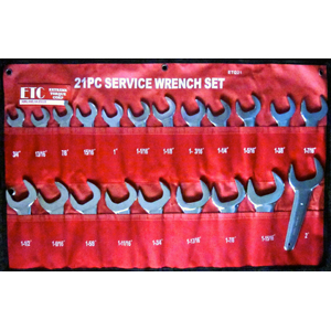 Extreme Torque ETC-EQ21 21-pc SAE Service Wrench Set