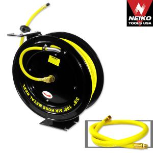 Ridgerock Neiko-40276A 3/8 in. 100 ft. Retractable Air Hose Reel from Hanover Tool