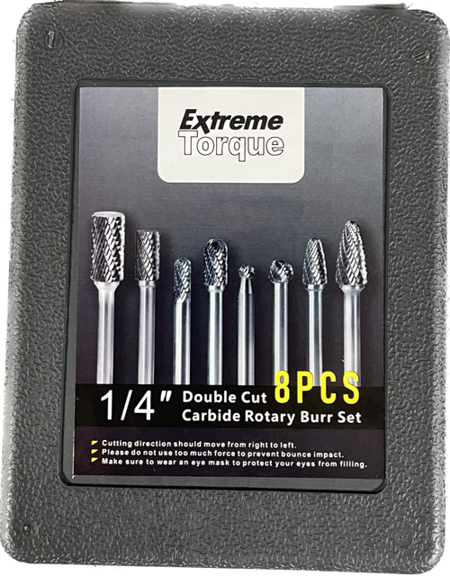 Extreme Torque Carbide Burr Bit Set – Hanover Tool