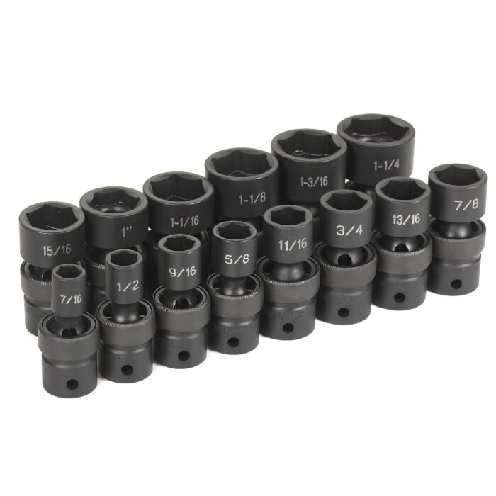 1/2" Drive Standard Length SAE Universal Set - Image 2