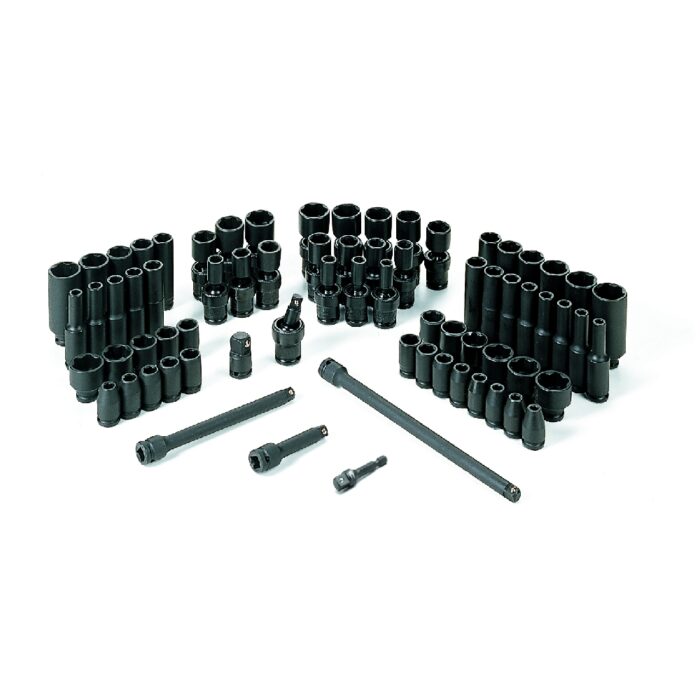 1/4 Grey Pneumatic Master Impact Socket Set - Image 2