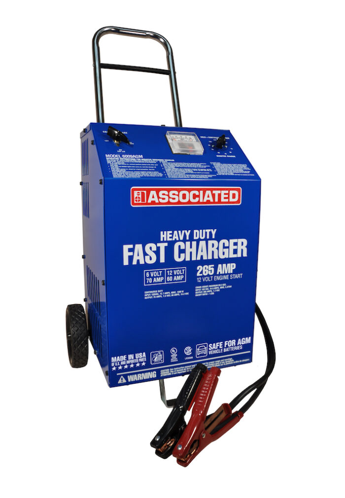 USA Made 6/12 Volt Battery Charger (265 Amp)